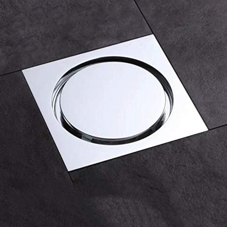 Ralo Duche Com Tampa Inox com Parafuso